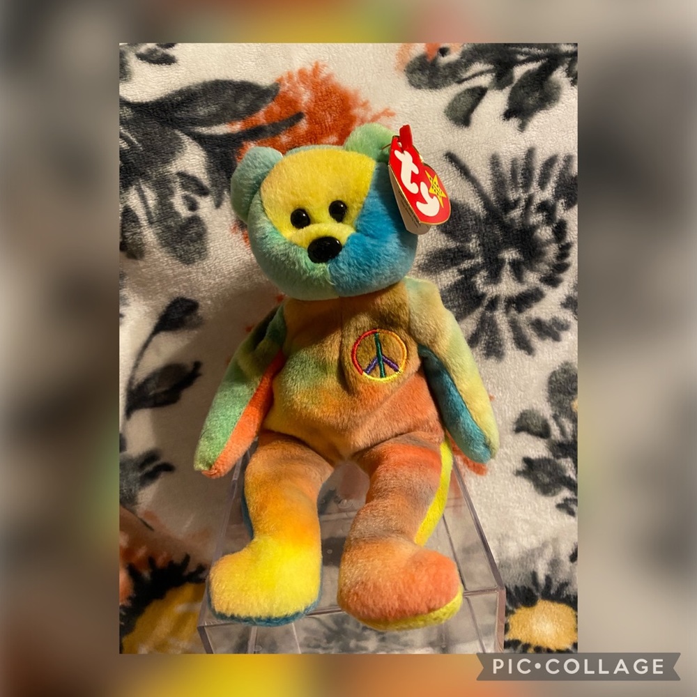 Peace TY Beanie Baby